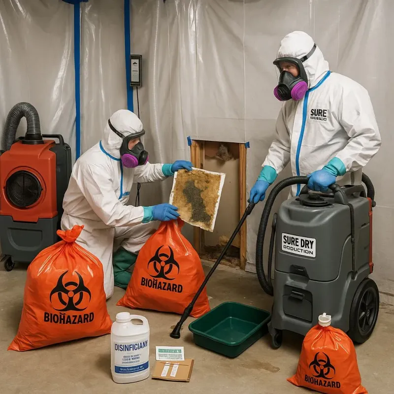 Contaminated Water Handling Protocols process in Channelview, TX
